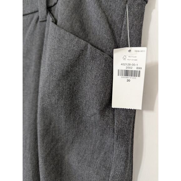 Old Navy Pixie Flare Womens Gray Flare Dress Pants Size 20 Office Career Stretch - Picture 2 of 10